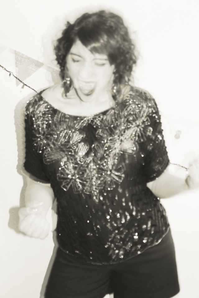 new years eve outfit 2014 thrifted vintage sequins hannah rupp the outfit repeater