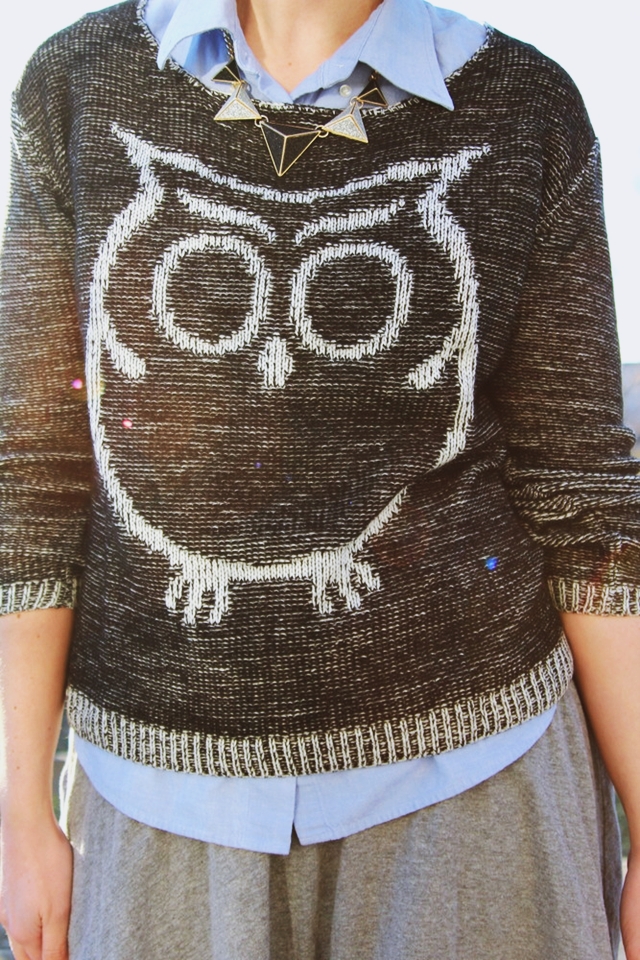 Why I Am The Outfit Repeater + Preppy Owl Sweater | www.theoutfitrepeater.com the outfit repeater hannah rupp preppy owl sweater winter