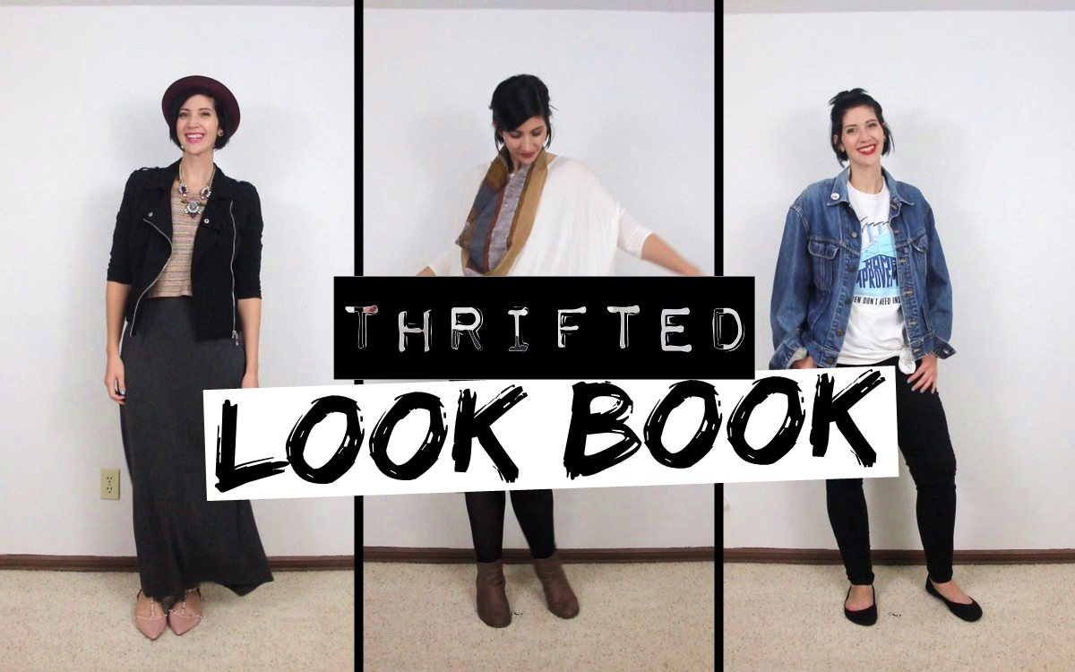 Autumn Thrifted Lookbook Video ft. 15 Outfit Ideas