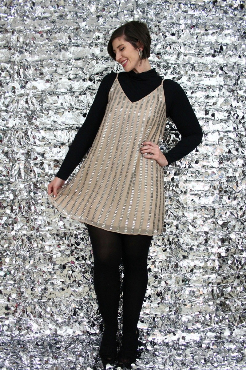 How To Wear Your New Years Eve Dress Now & Later | www.theoutfitrepeater.com the outfit repeater hannah rupp new years eve sequin dress day to night style