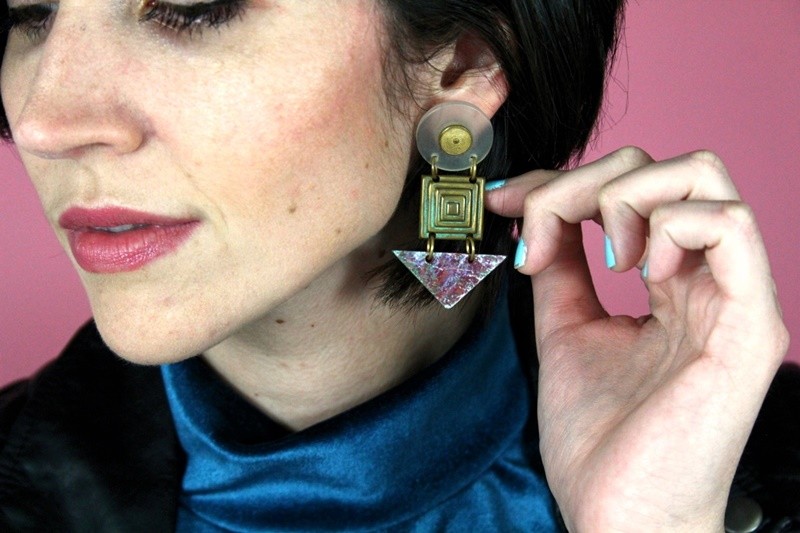 the outfit repeater hannah rupp girls night out ladies evening eshakti dress thrifted vintage