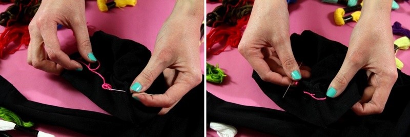 Simple Clothing Hacks Anyone Can Do | www.theoutfitrepeater.com hannah rupp the outfit repeater simple clothing hacks vintage thrifted punk edgy flair enamel pins