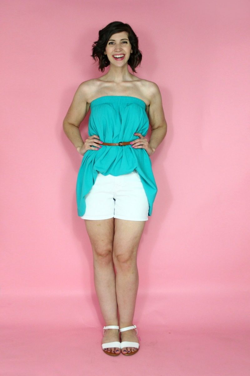 A Colorful Summer Capsule Wardrobe | 10 Pieces, Countless Outfits | www.theoutfitrepeater.com hannah rupp the outfit repeater colorful summer capsule wardrobe challenge