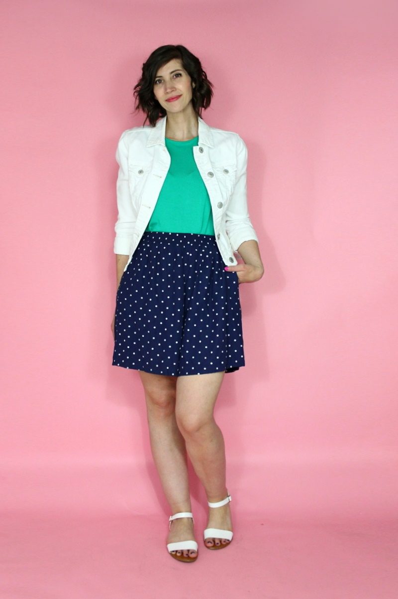 hannah rupp the outfit repeater colorful summer capsule wardrobe challenge