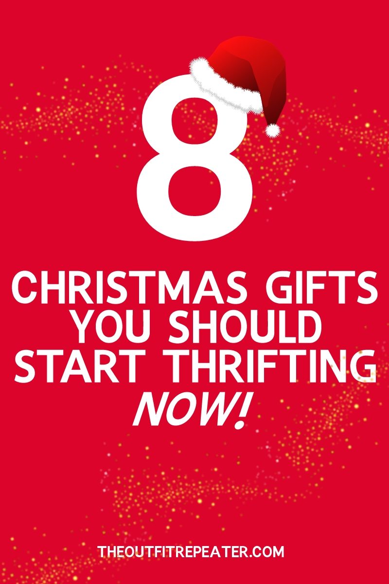 thrift store gifts christmas in july thrifted goodwill secondhand presents the outfit repeater hannah rupp