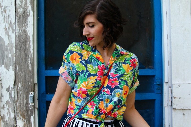 A 100% Thrifted Outfit | www.theoutfitrepeater.com all thrifted outfit secondhand wardrobe day august 2018 hannah rupp the outfit repeater