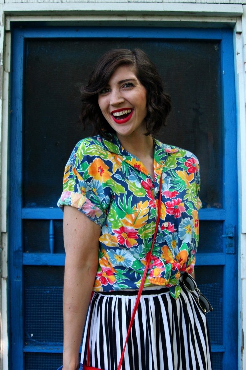 all thrifted outfit secondhand wardrobe day august 2018 hannah rupp the outfit repeater