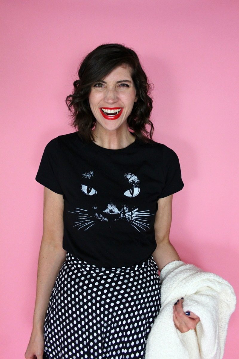 cat t-shirt taylor swift fifth sun hannah rupp the outfit repeater vintage thrifted