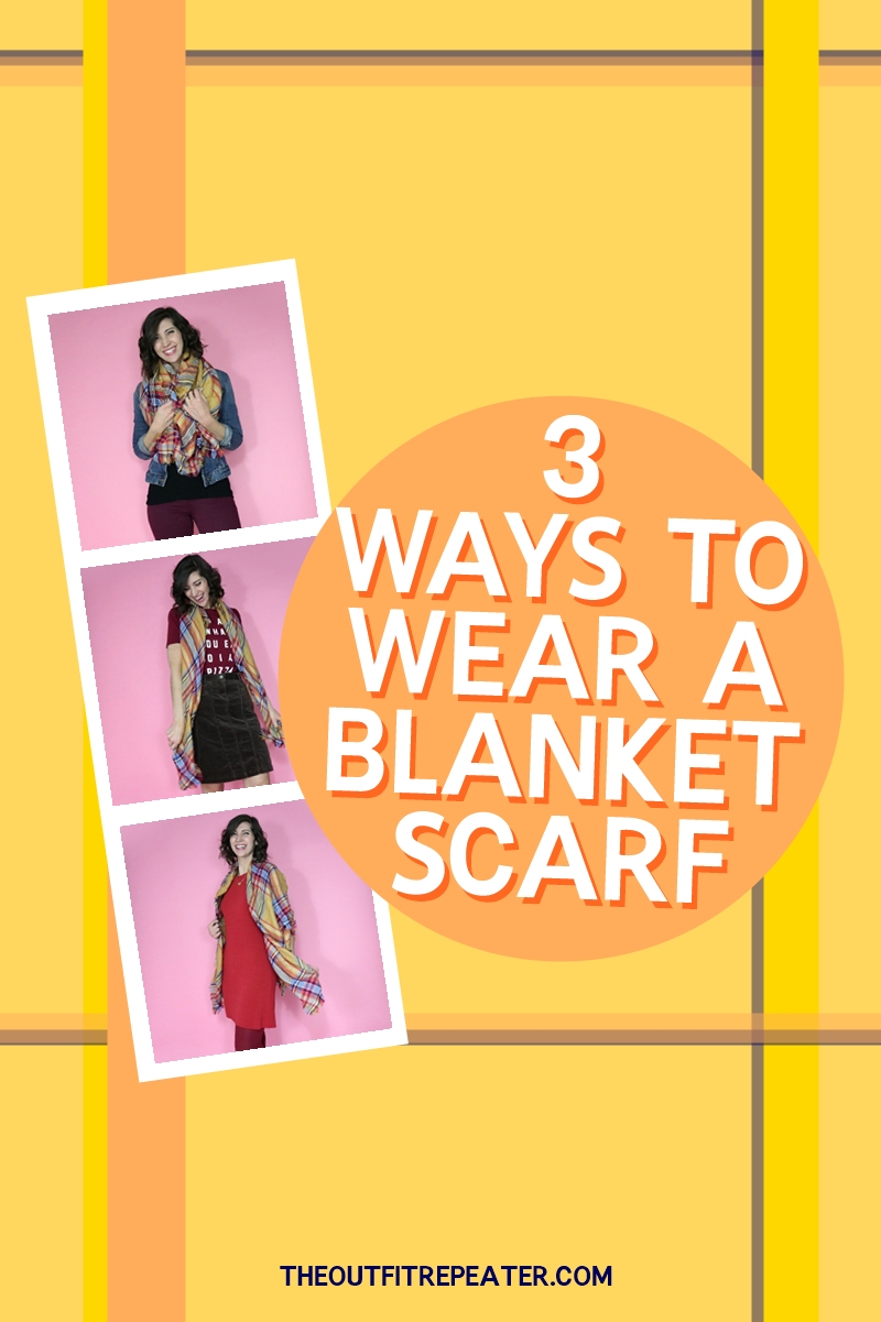 3 Ways To Wear a Blanket Scarf This Fall The Outfit Repeater