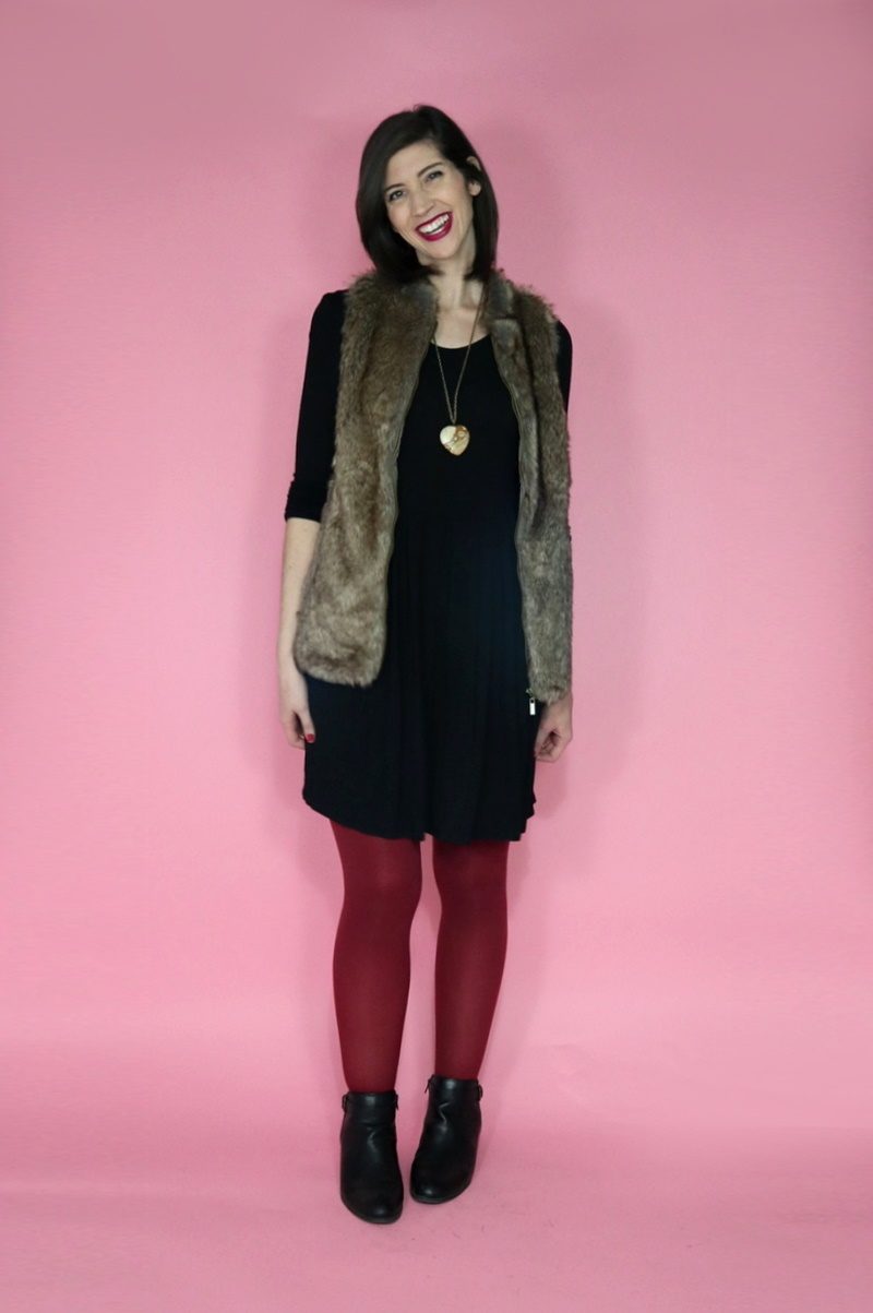 3 Faux Fur Vest Outfit Ideas The Outfit Repeater