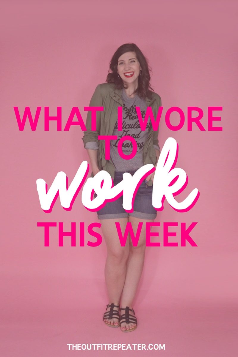 What I Wore To Work This Week | Mix & Match | www.theoutfitrepeater.com easy work outfits for summer trendy maurices clothes hannah rupp the outfit repeater