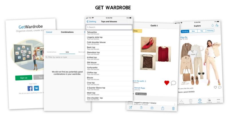 An Updated Review of Outfit Planning Apps: iOS Edition | www.theoutfitrepeater.com outfit planning app get wardrobe iphone reviews hannah rupp the outfit repeater