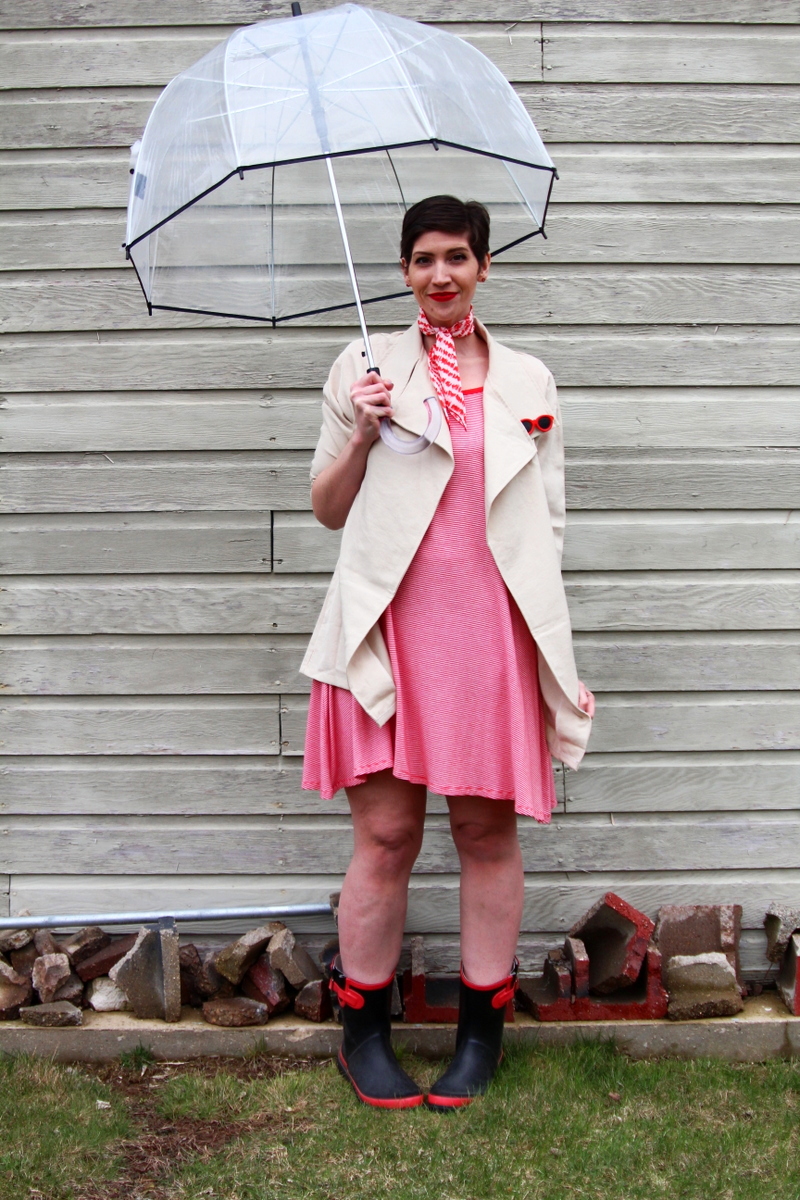 What To Wear For April Showers - The Outfit Repeater