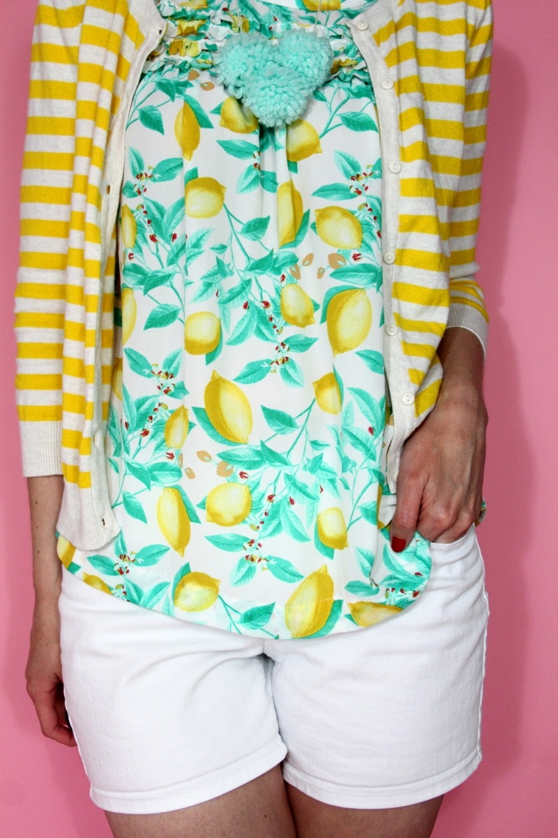 When Life Gives You a Lemon Print Shirt... | The Outfit Repeater