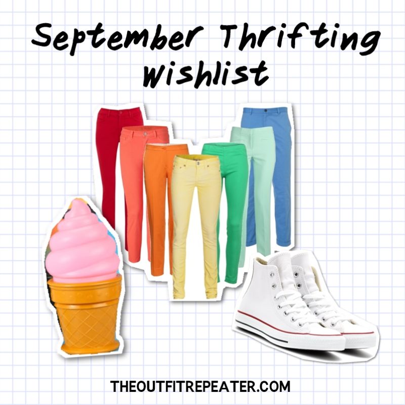 My Totally Awesome August Monthly Thrift Haul Video | www.theoutfitrepeater.com august monthly thrift haul video clothing try on hannah rupp the outfit repeater