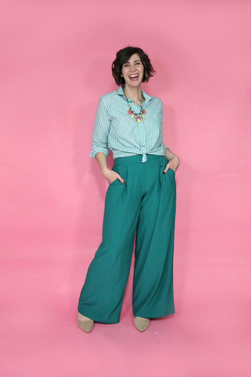 12 Ways To Wear Colorful Palazzo Pants | www.theoutfitrepeater.com