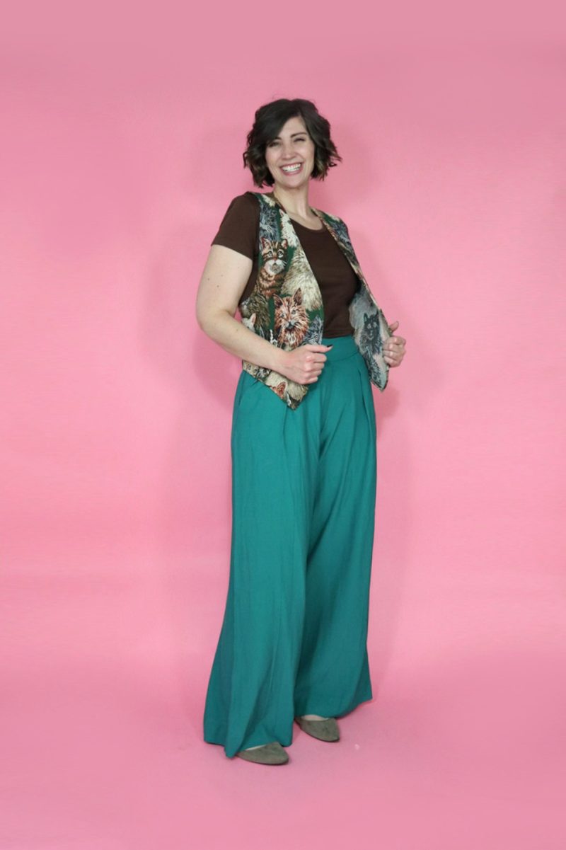 12 Ways To Wear Colorful Palazzo Pants | www.theoutfitrepeater.com