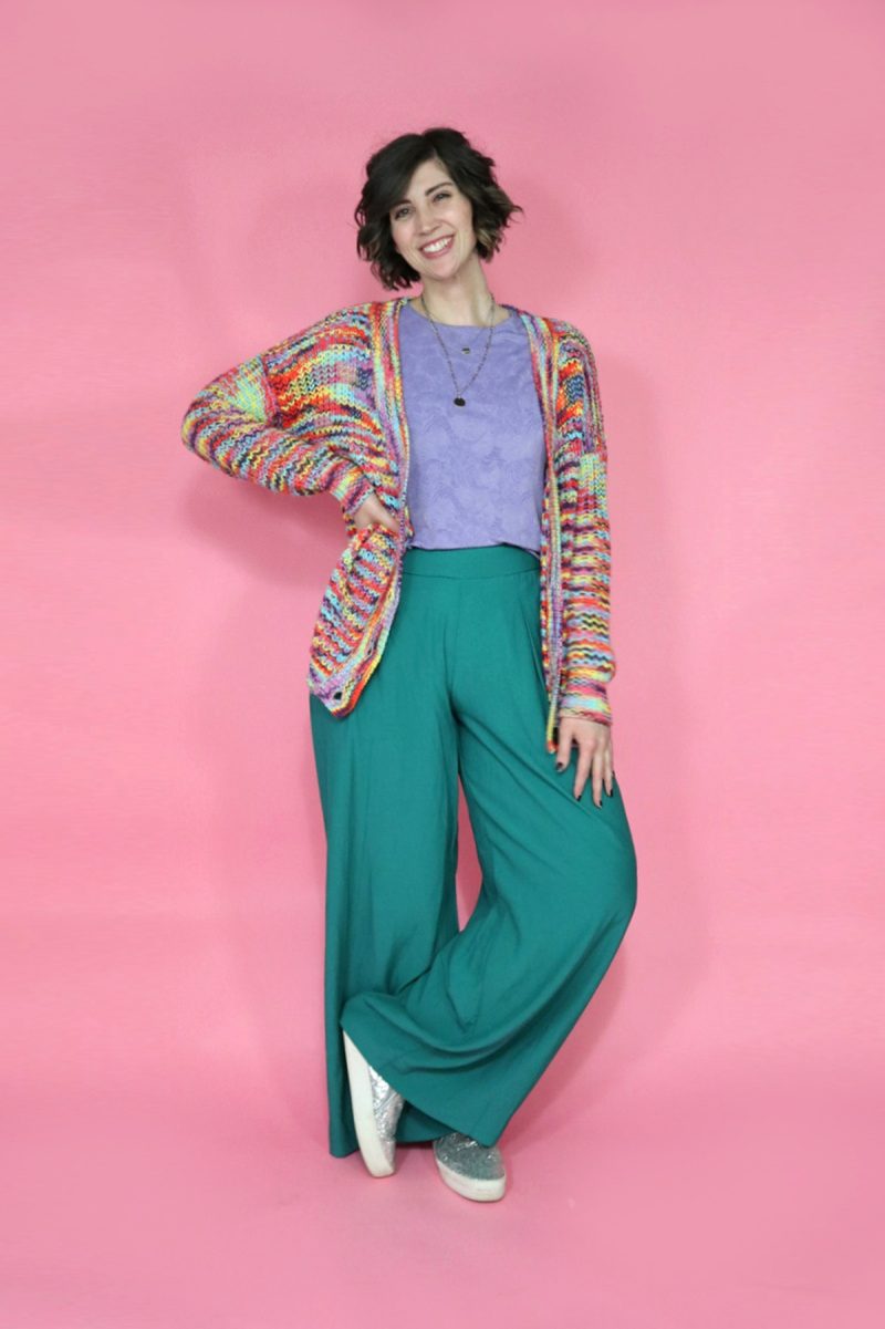 12 Ways To Wear Colorful Palazzo Pants | www.theoutfitrepeater.com