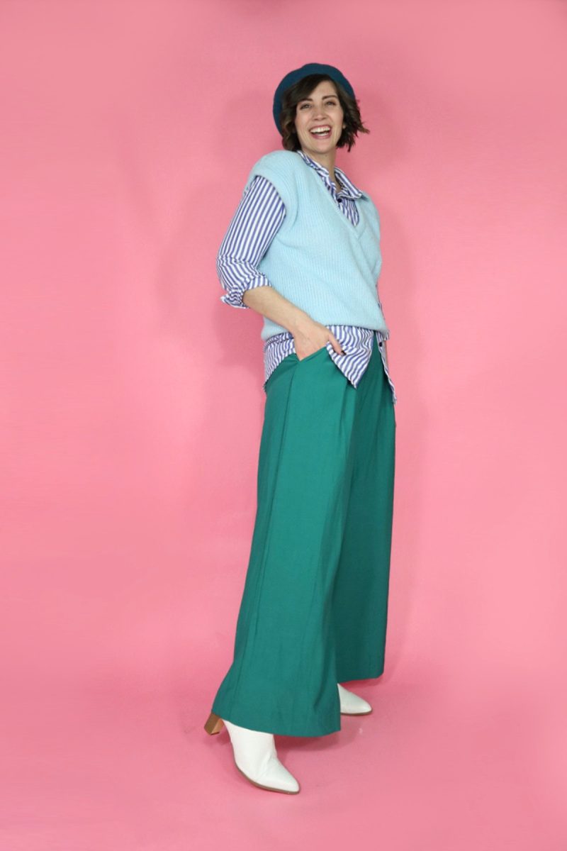 12 Ways To Wear Colorful Palazzo Pants | www.theoutfitrepeater.com